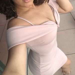 Akira Blush Pink Dress